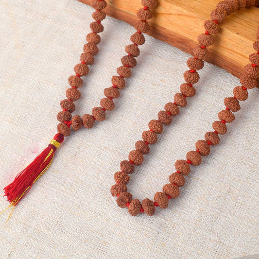 10 Mukhi Rudraksha Mala 9-10mm