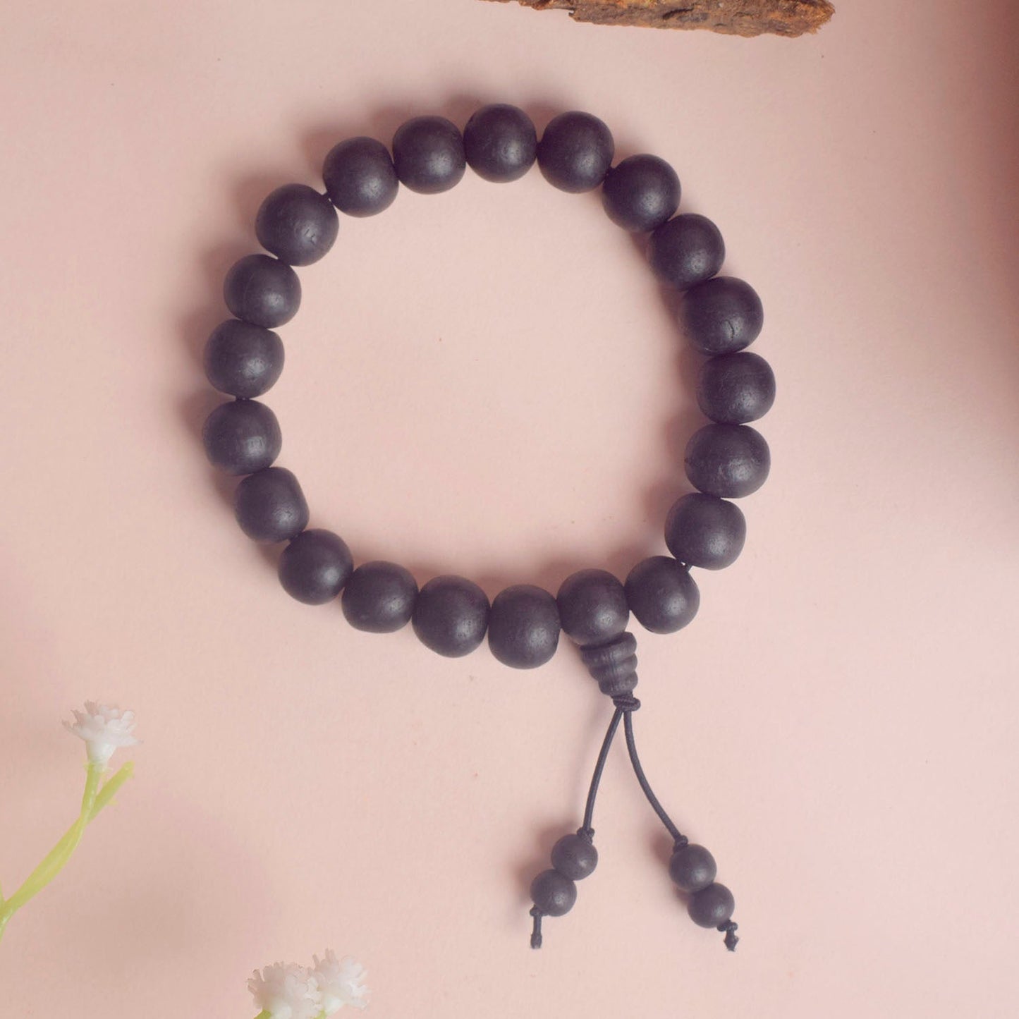 10mm Govt. Certified Karungali Bracelet with Matt Finish