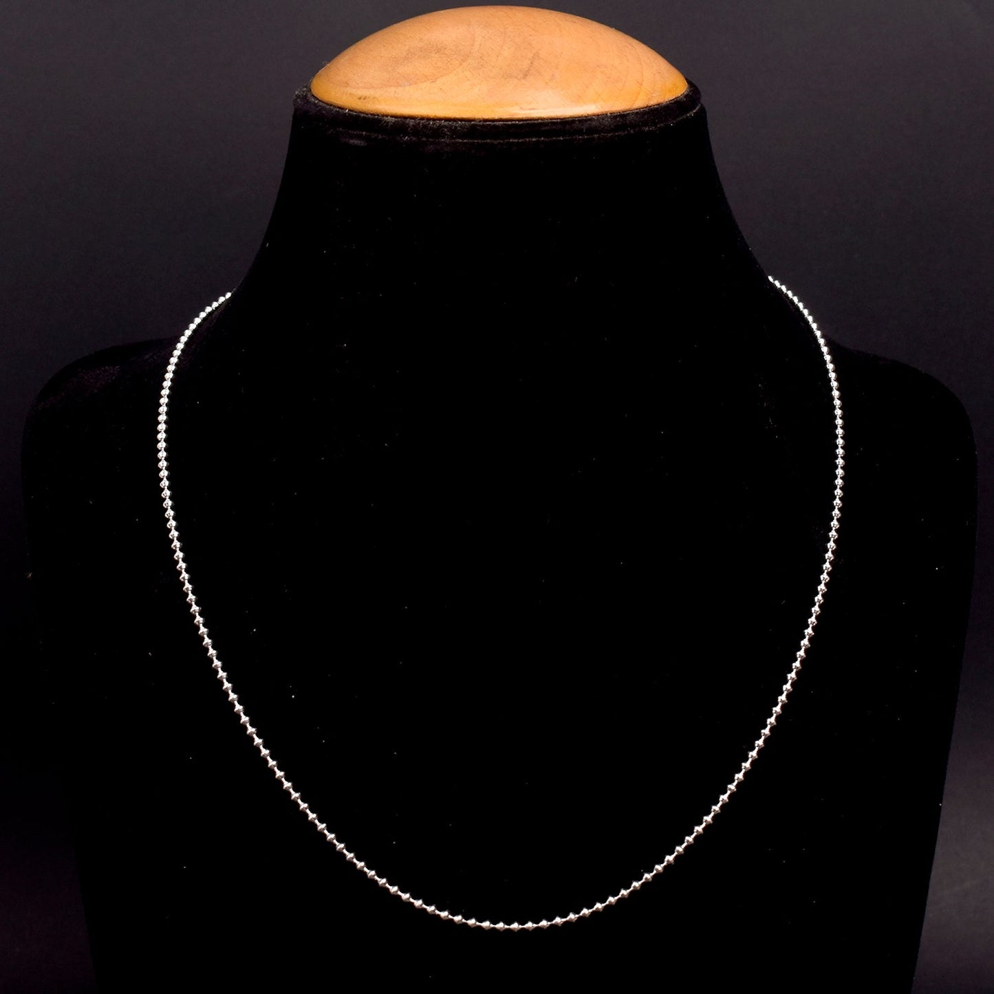 925 Pure Silver Beaded Chain