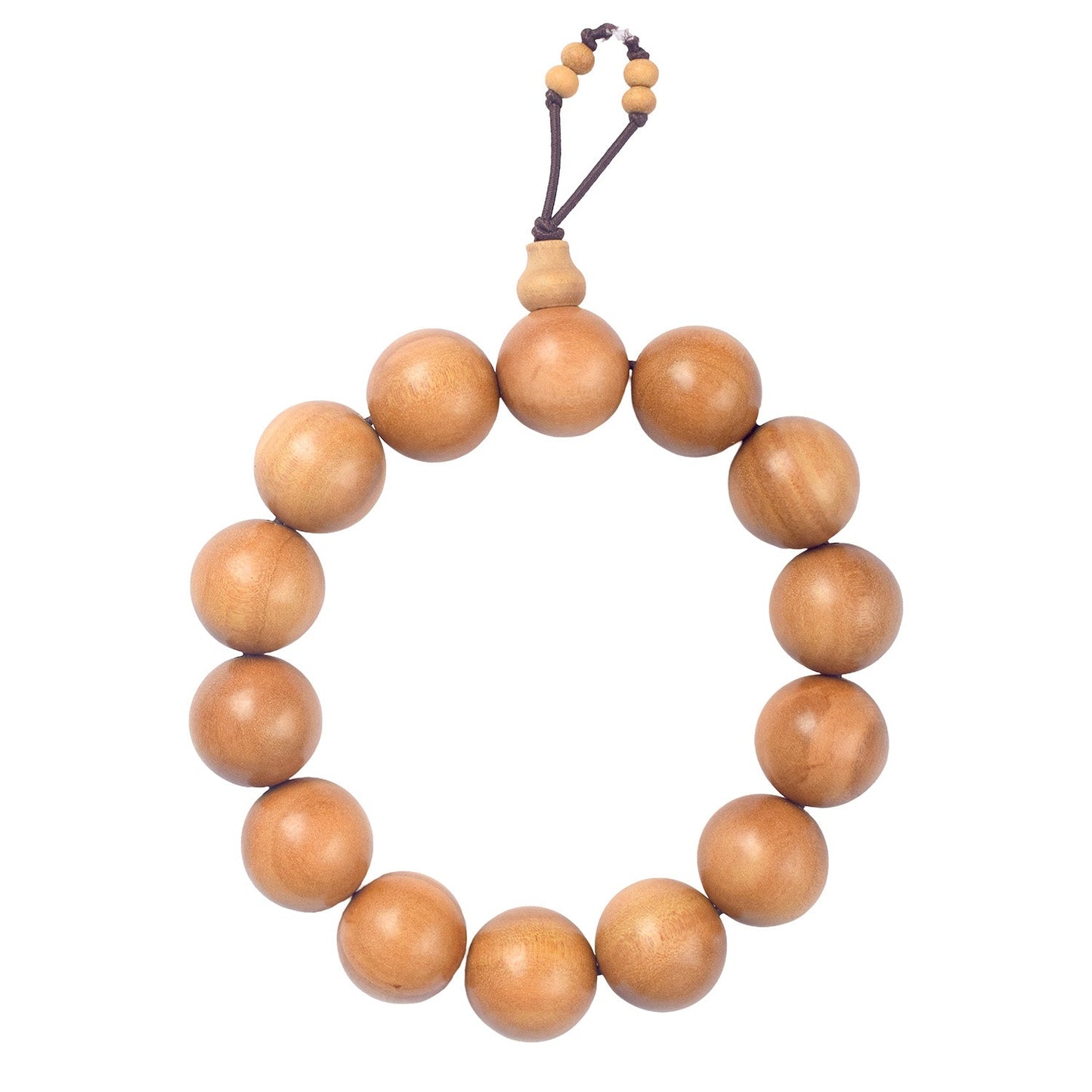 Scented 16 mm White Chandan Bracelet