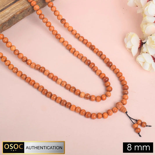 Certified 8mm 100% Original Devdar Mala