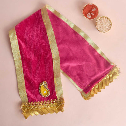 Charming Pink Angvastra/Patka/Duppata 13/15/22