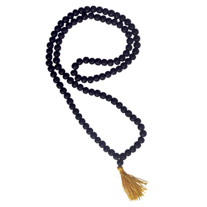 Govt. Certified 100% Original Karungali Mala – Sacred Ebony Wood 108+1 Beads
