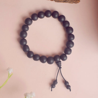 10mm Govt. Certified Karungali Bracelet with Matt Finish