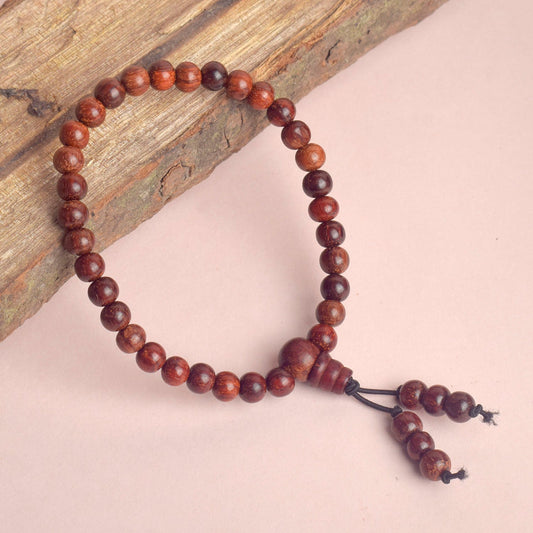Original 6mm Red Chandan Bracelet