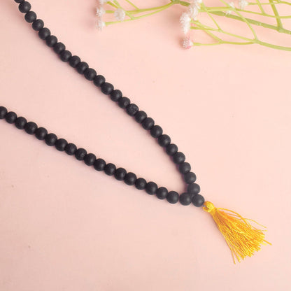 Govt. Certified 100% Original Karungali Mala – Sacred Ebony Wood 108+1 Beads