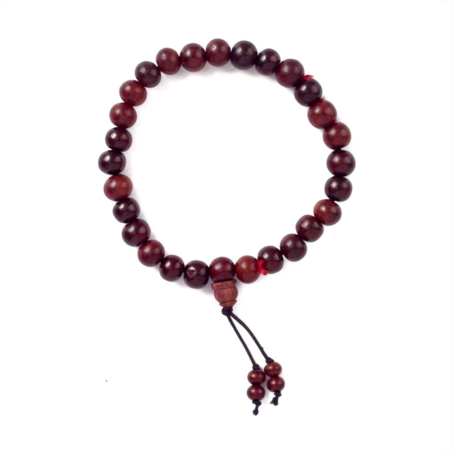 Original 10mm Red Chandan Bracelet for Strength