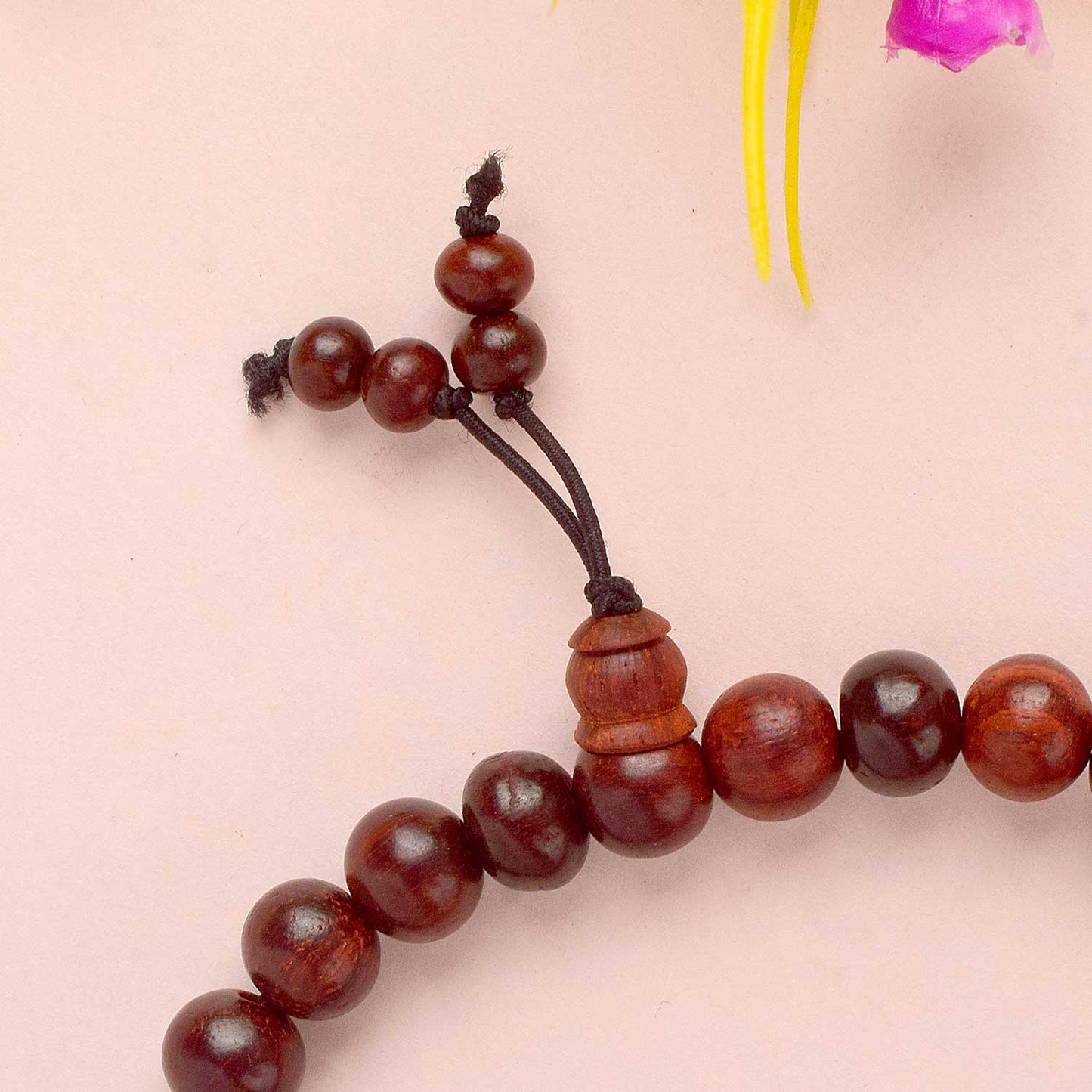 Original 10mm Red Chandan Bracelet for Strength