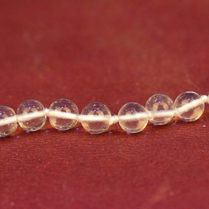 6mm Sphatik Clear Quartz Crystal 108 Beads Jaap Mala