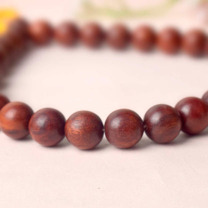 12mm 27 Bead Red Chandan Money Mala