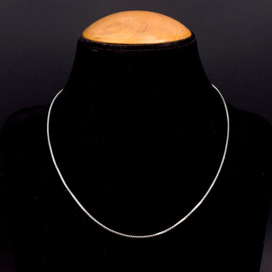 925 Pure Silver Square Link Chain