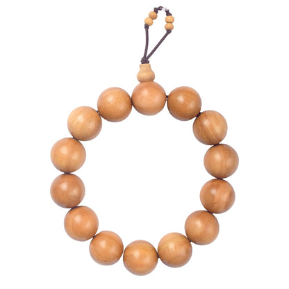 Scented 16 mm White Chandan Bracelet