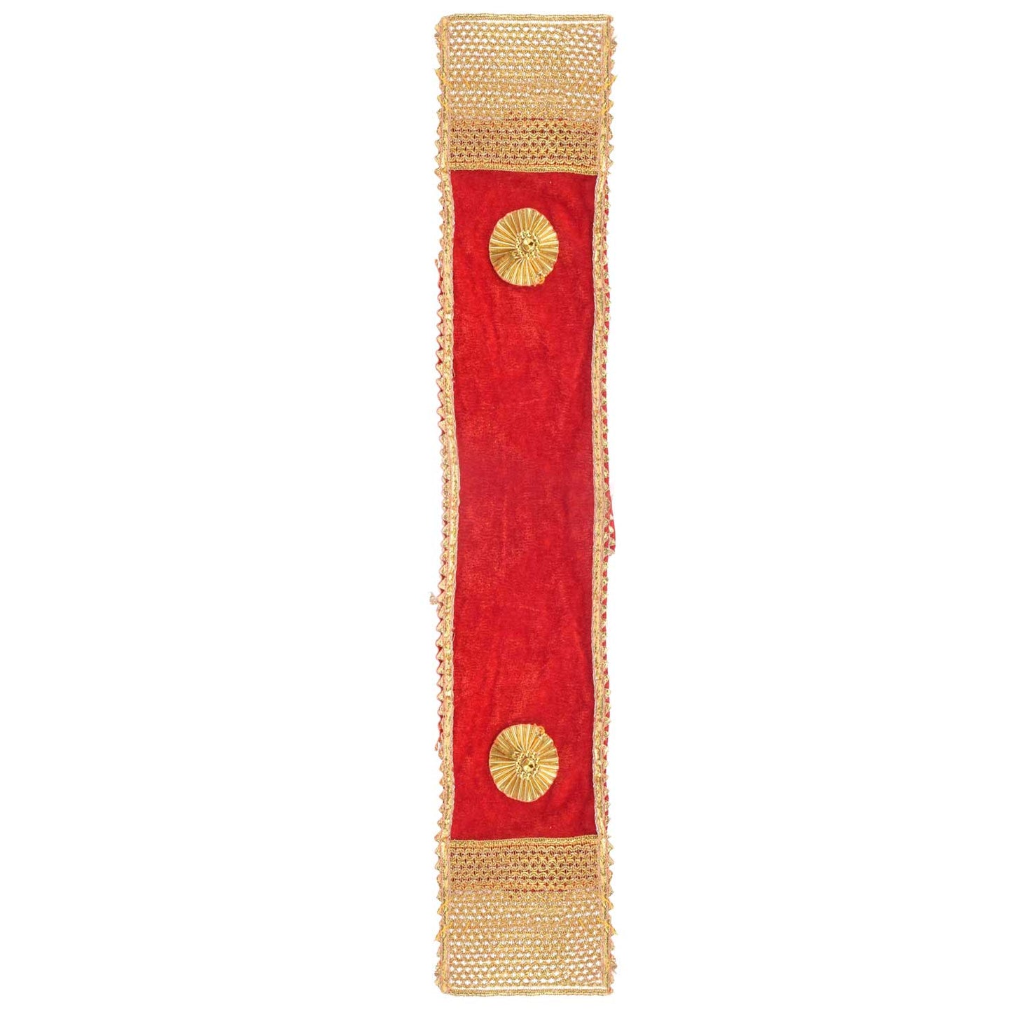 Red Grace Angvastra/Patka/Duppata for Festive