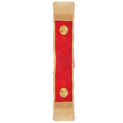 Red Grace Angvastra/Patka/Duppata for Festive