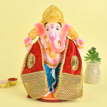 Red Grace Angvastra/Patka/Duppata for Festive