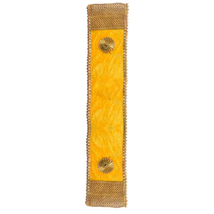 Premium Yellow Angvastra/Patka/Duppata Temple and Ritual