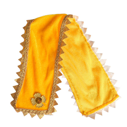 Traditional Yellow Angvastra/Patka/Duppata 15 Inch
