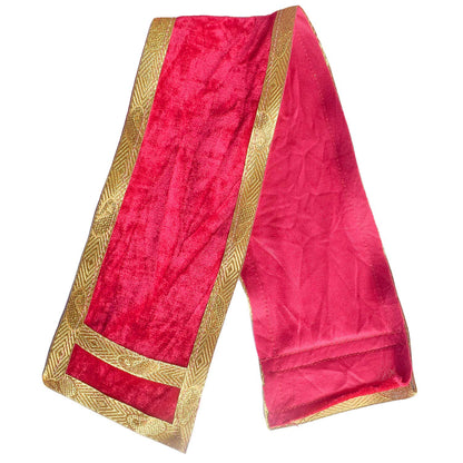 Elegant Pink Angvastra/Patka/Duppata 22 Inch