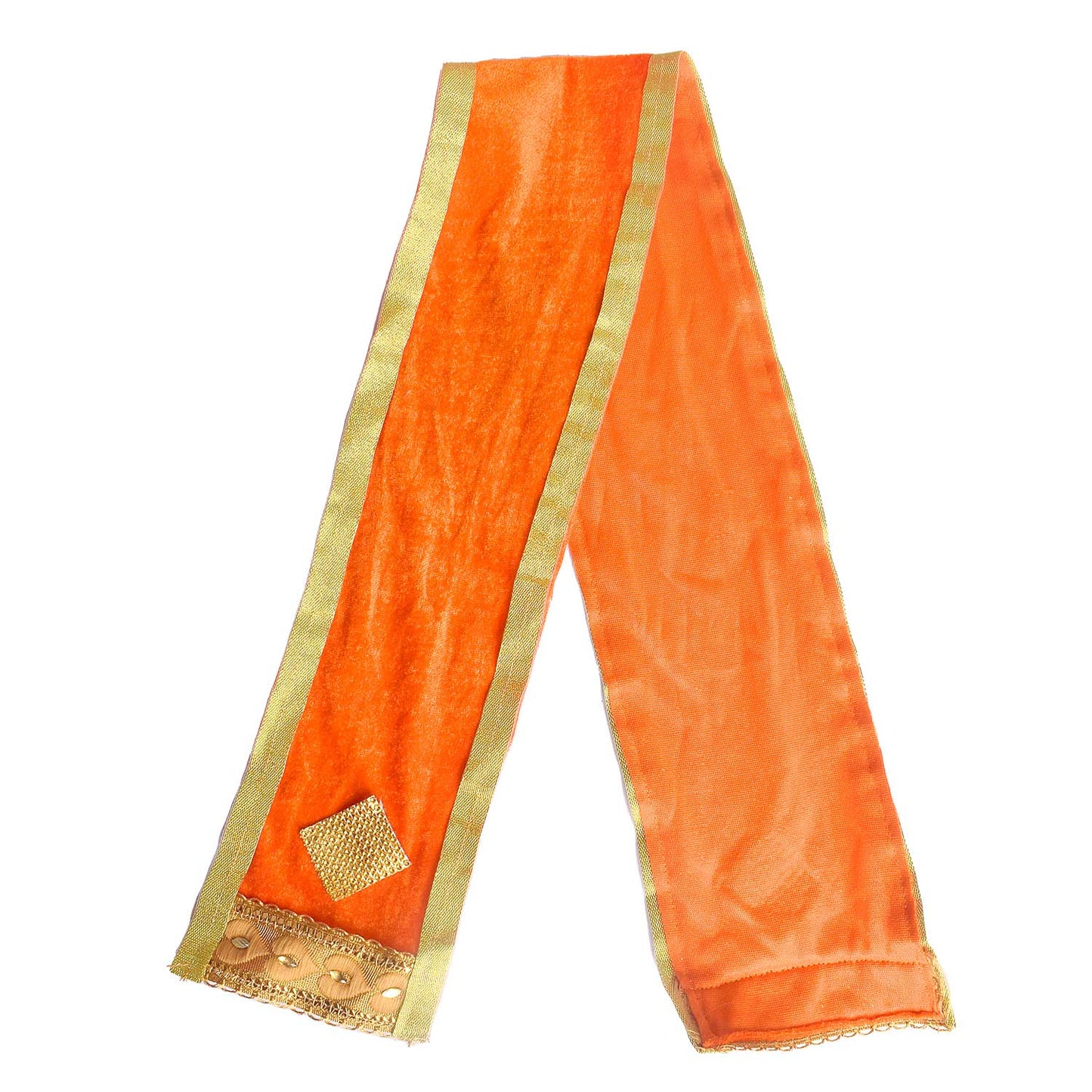Mesmerizing Orange Angvastra/Patka/Duppata 22/32 Inch