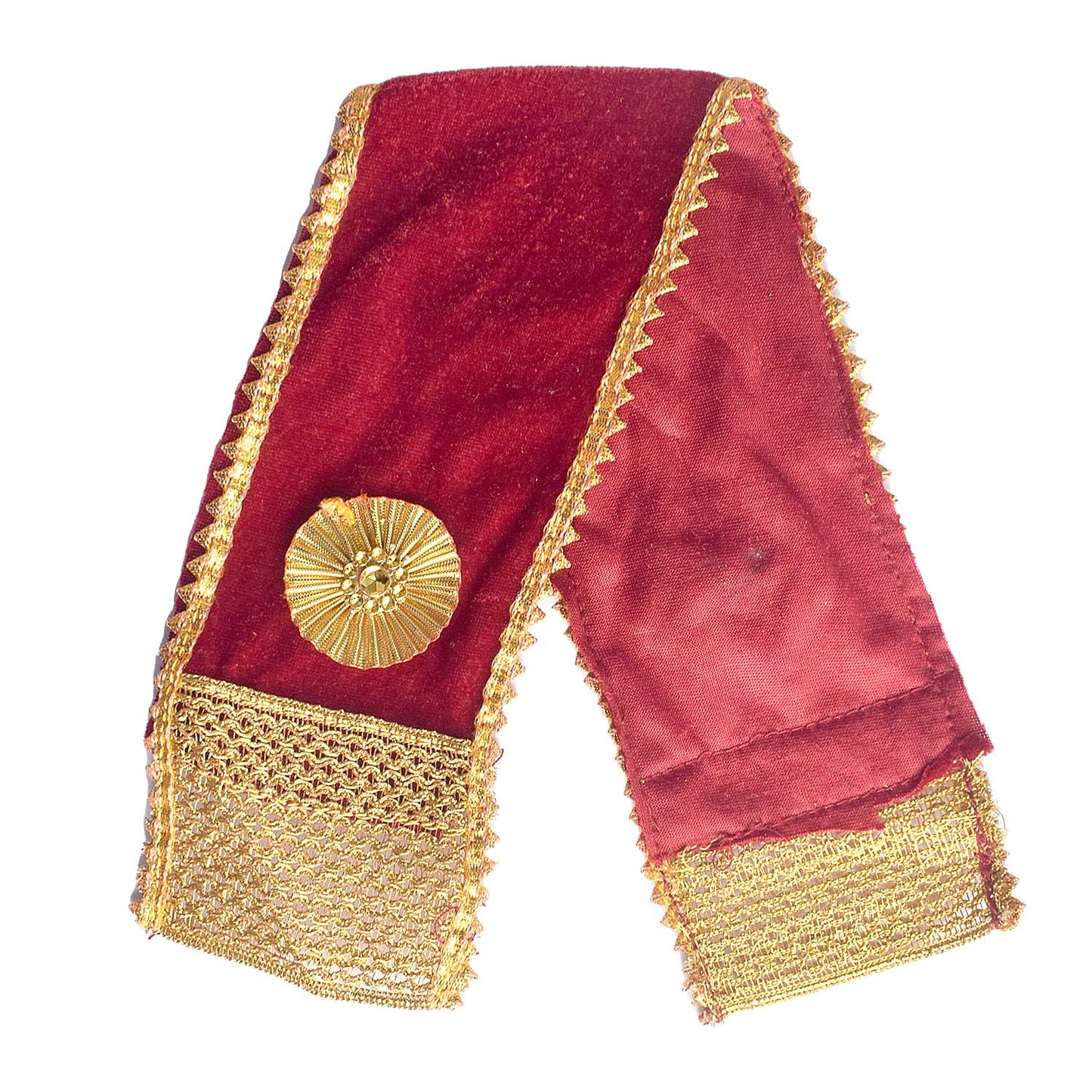 Graceful Maroon Angvastra/Patka/Duppata 18/25 Inch