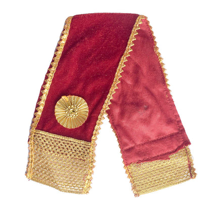 Graceful Maroon Angvastra/Patka/Duppata 18/25 Inch