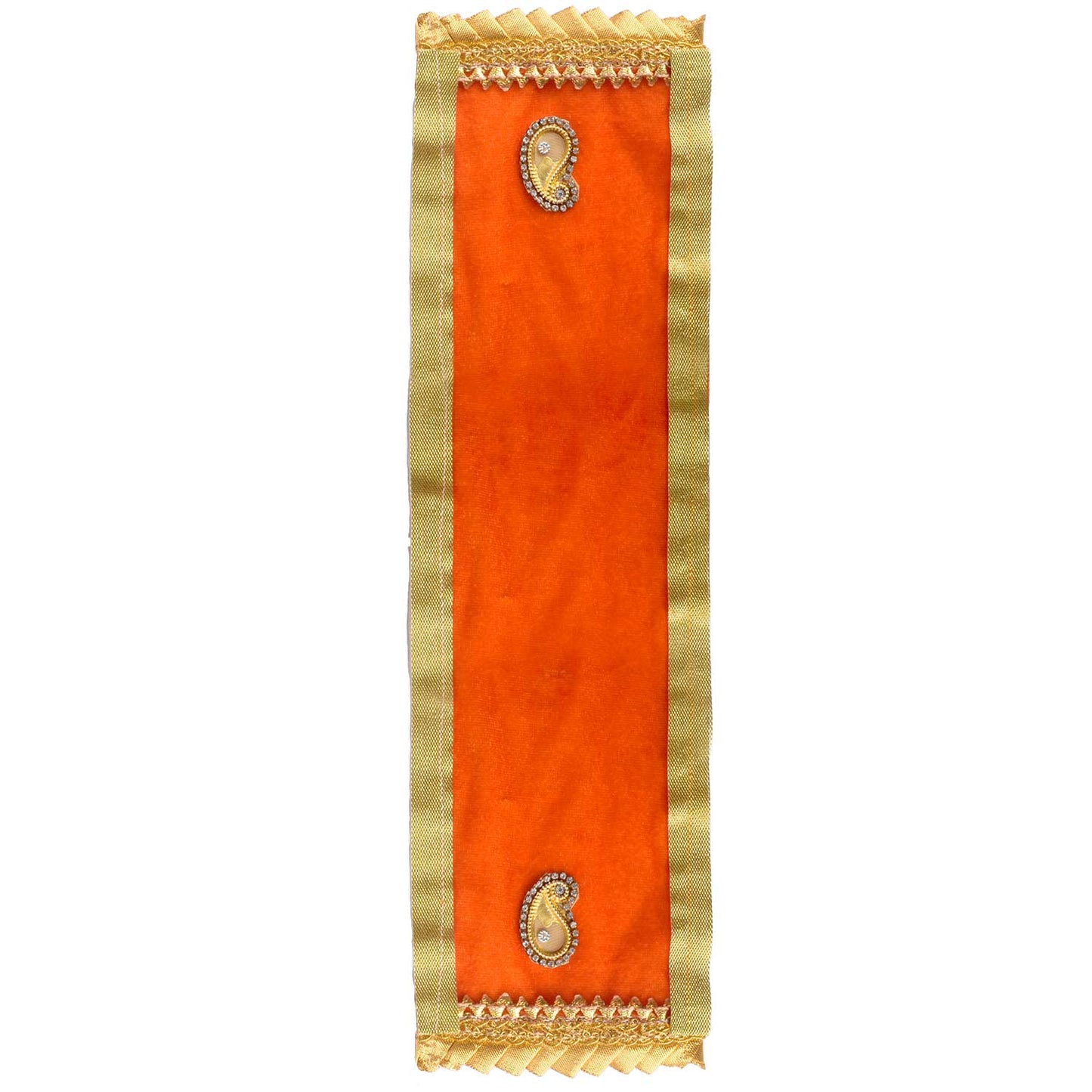 Orange Devotional Angvastra/Patka/Duppata 22 Inch