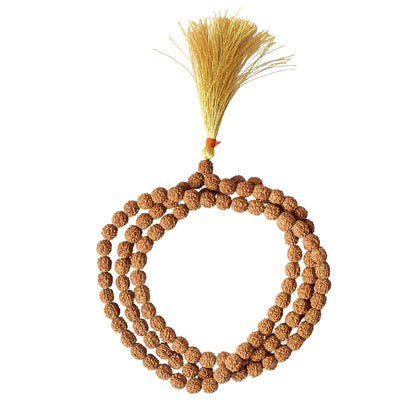 108 Beads 8mm 5 Mukhi Pathariya Rudraksh Mala