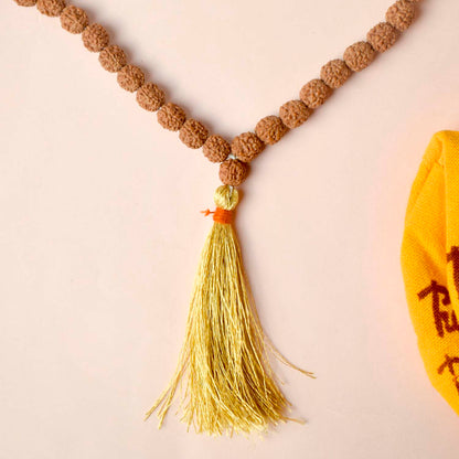 108 Beads 8mm 5 Mukhi Pathariya Rudraksh Mala