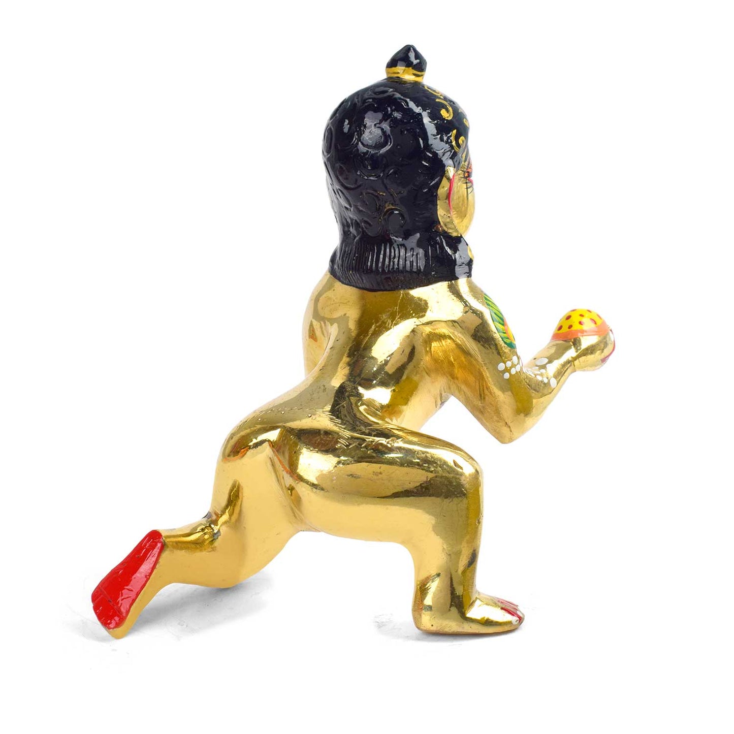 Brass Bal Gopal/Laddu Gopal Idol (Size 9)