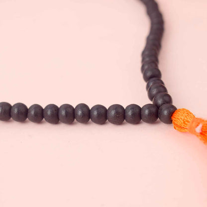 8mm Govt. Certified original Karungali Mala – 108+1 Beads for Japa & Focus