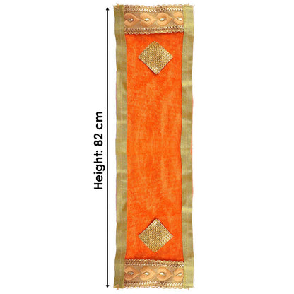Mesmerizing Orange Angvastra/Patka/Duppata 22/32 Inch