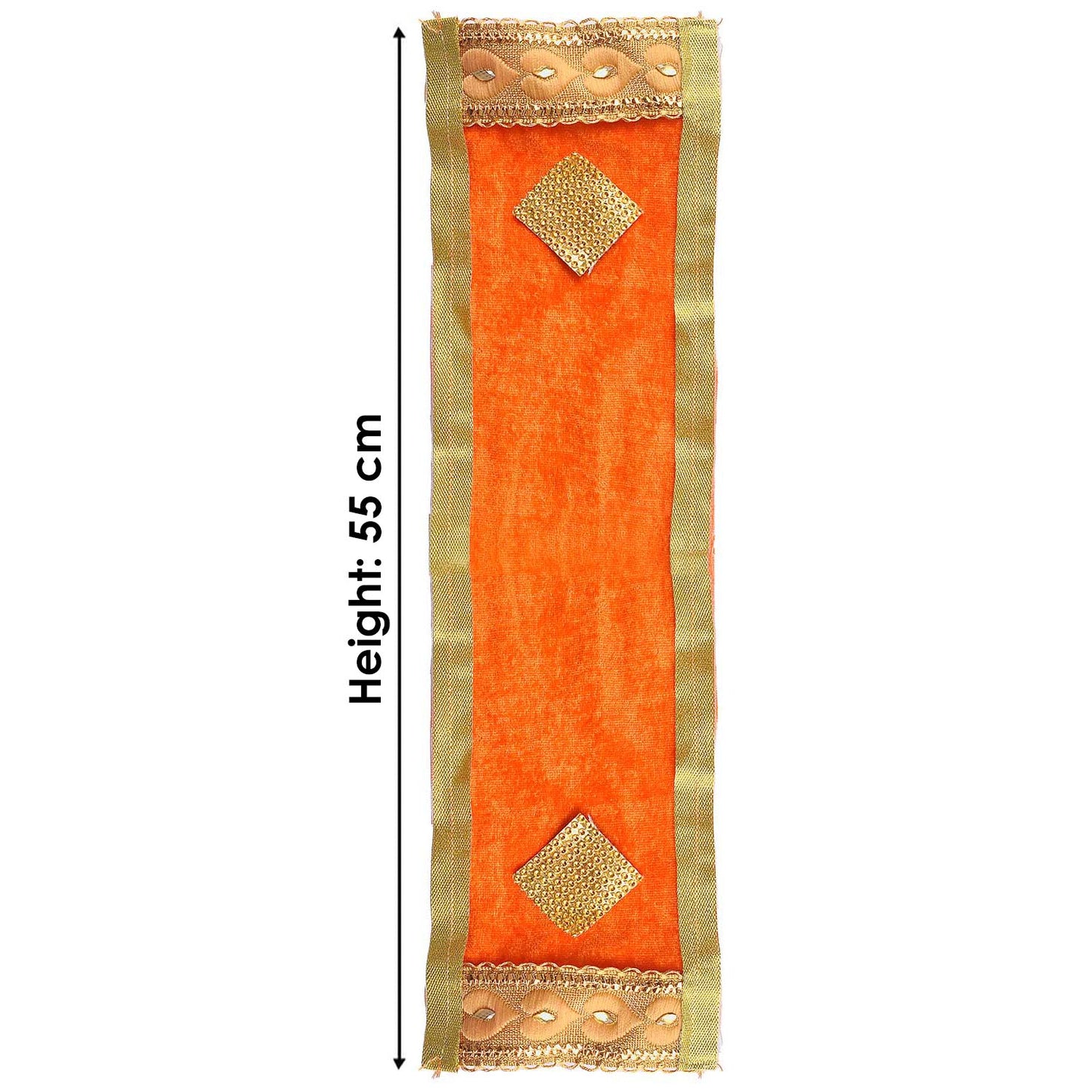Mesmerizing Orange Angvastra/Patka/Duppata 22/32 Inch