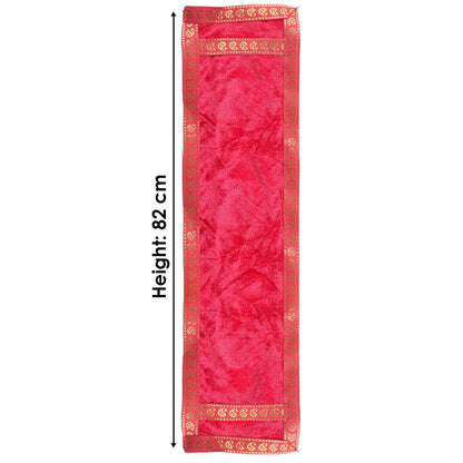 Beautiful pink Angvastra/Patka/Duppata 32 Inch