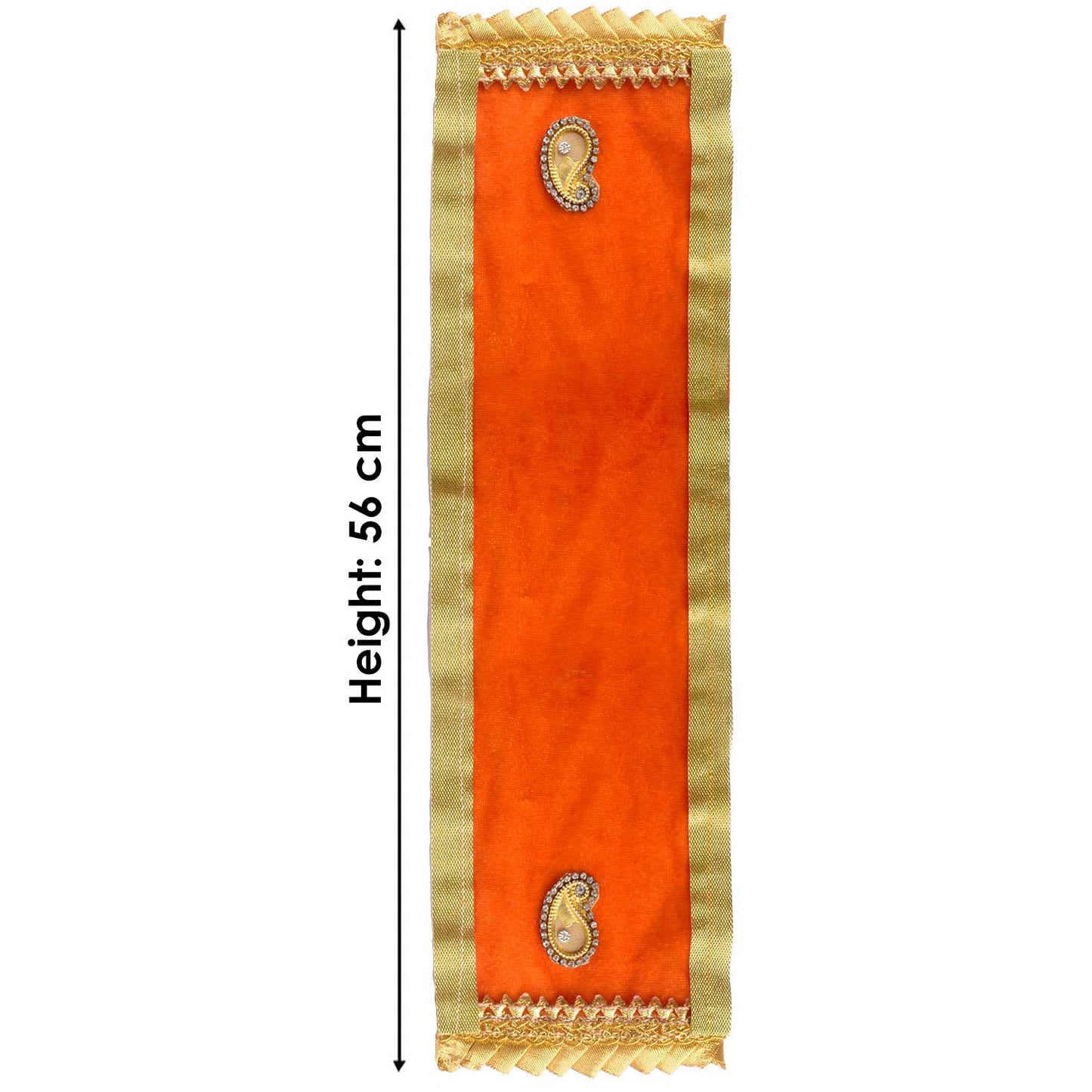 Orange Devotional Angvastra/Patka/Duppata 22 Inch