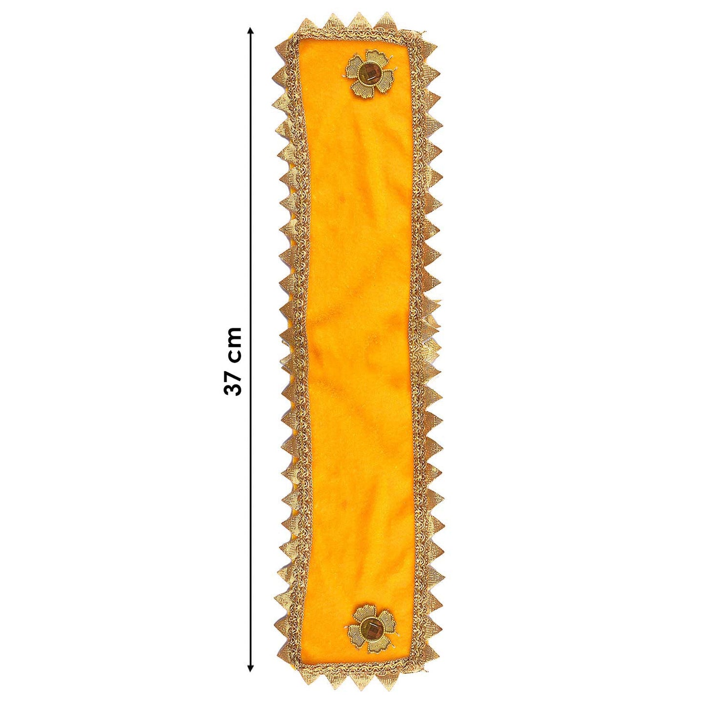 Traditional Yellow Angvastra/Patka/Duppata 15 Inch
