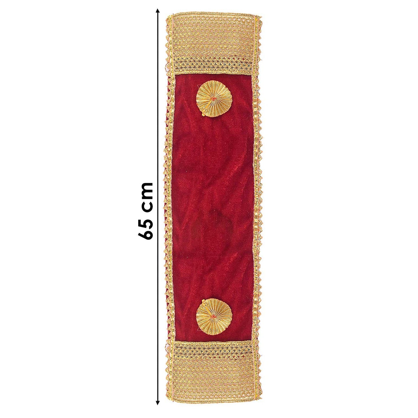 Graceful Maroon Angvastra/Patka/Duppata 18/25 Inch