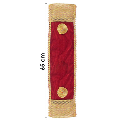 Graceful Maroon Angvastra/Patka/Duppata 18/25 Inch