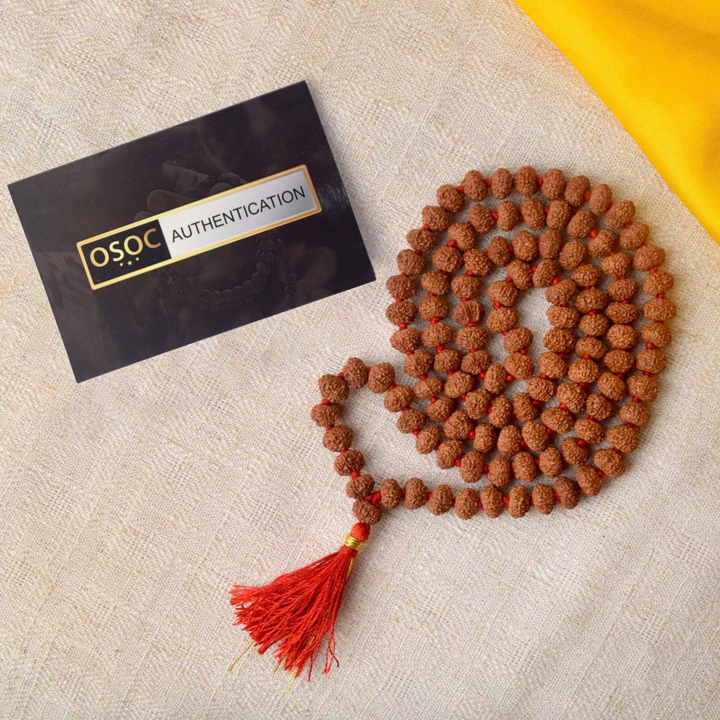10 Mukhi Rudraksha Mala 9-10mm