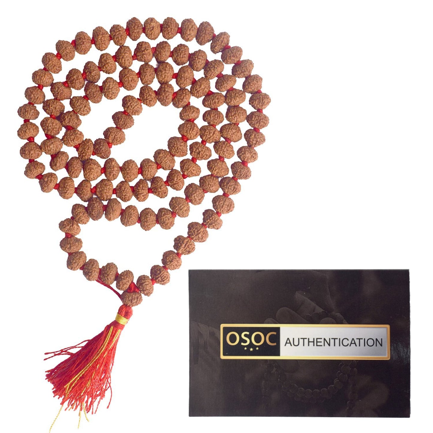 10 Mukhi Rudraksha Mala 9-10mm